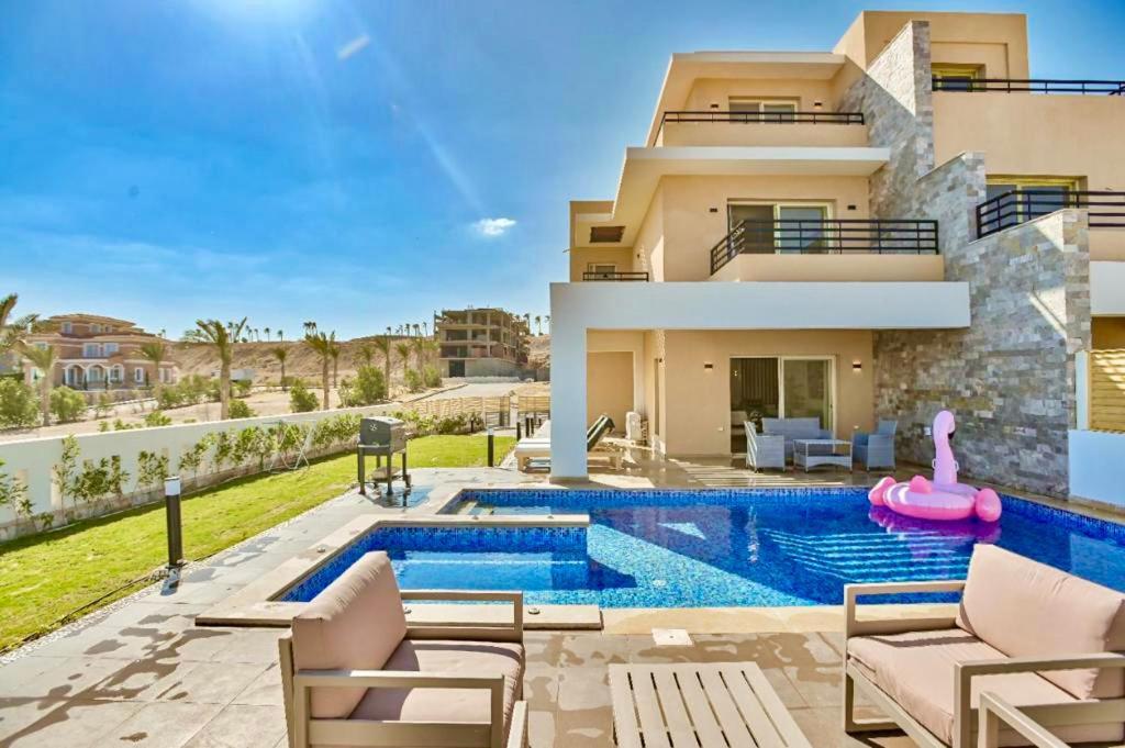 Hurghada Sahl Hasheesh Sea-View Villa With Private Pool エクステリア 写真